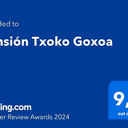 Pension Txoko Goxoa Fontarrabie Extérieur photo